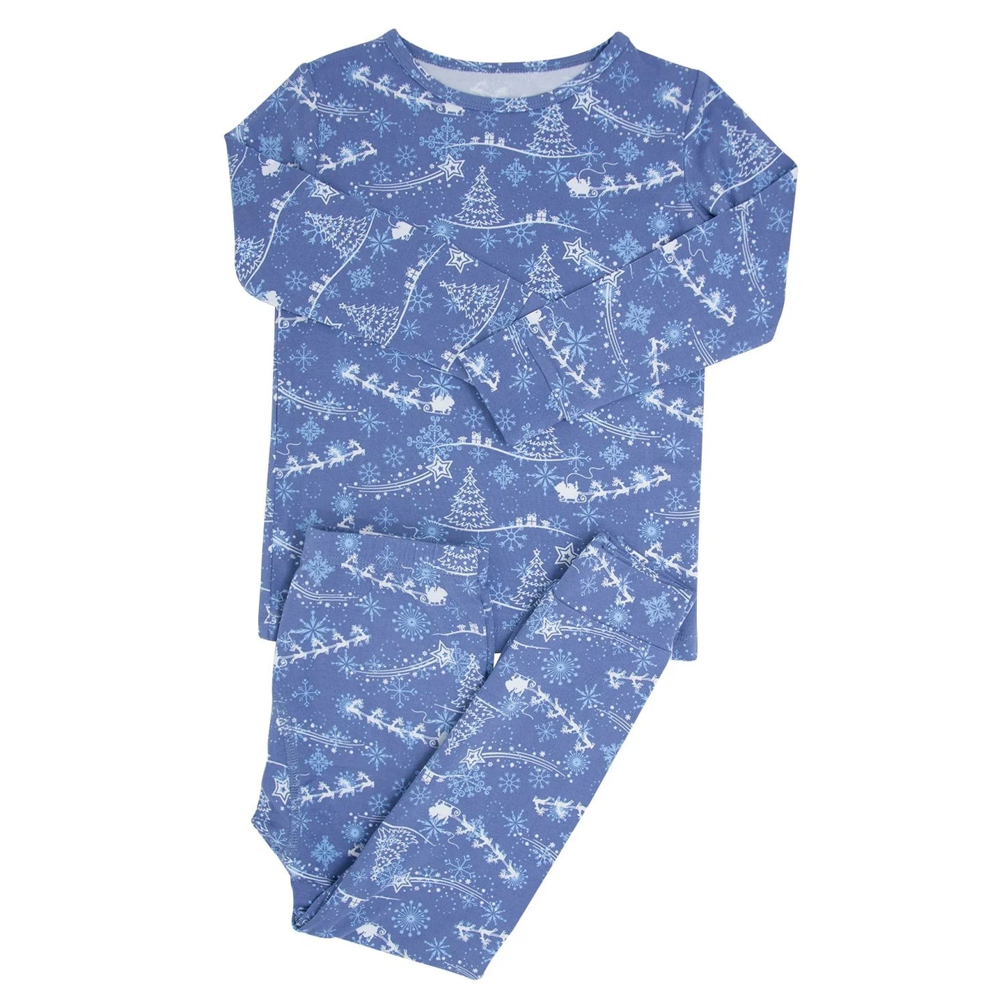 Bamboo Big Kid Pajama - Let It Snow