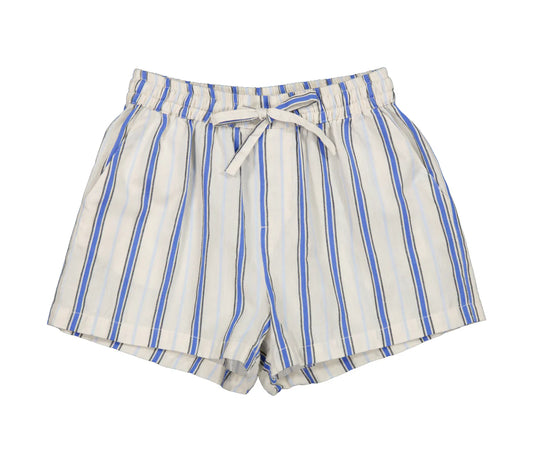 Pina Shorts  || Chambray Stripe