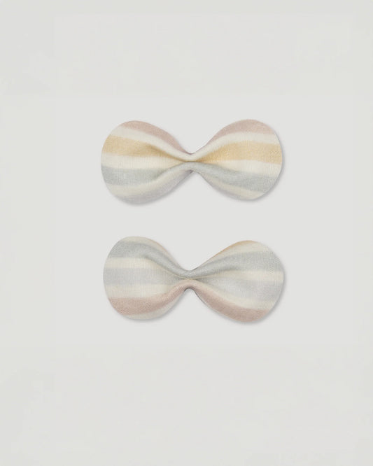Hair Clip Set || Summer Stripe