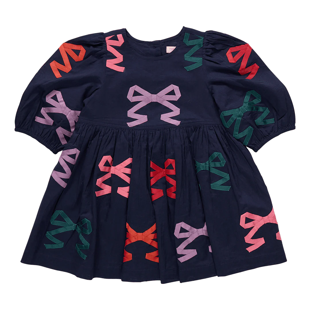 Girls Brooke Dress || Bow