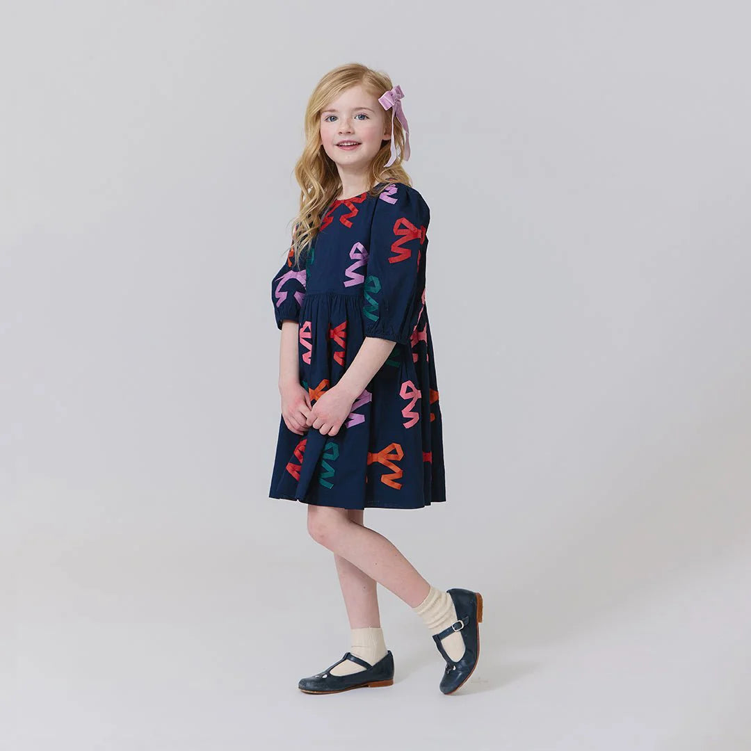 Girls Brooke Dress || Bow