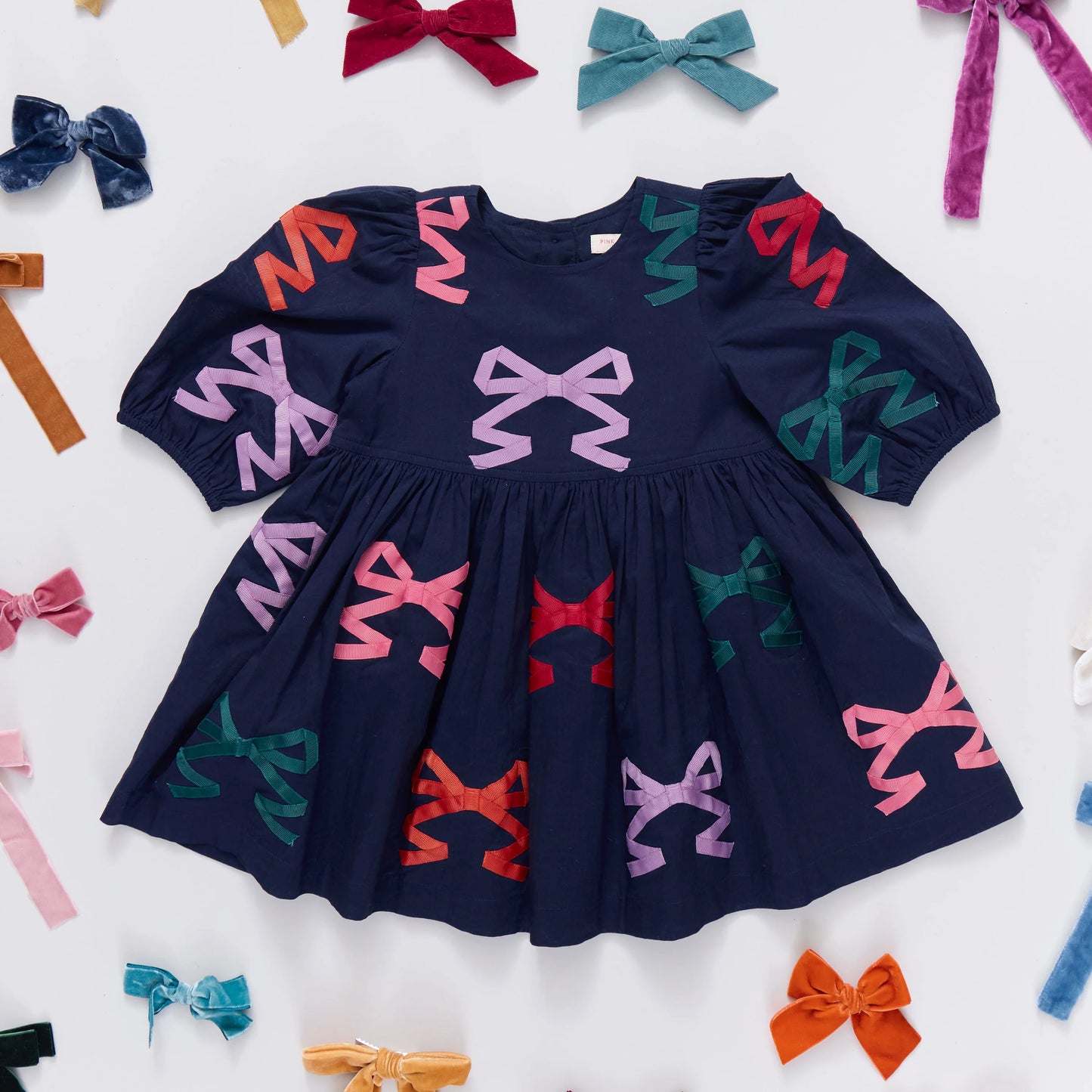 Girls Brooke Dress || Bow