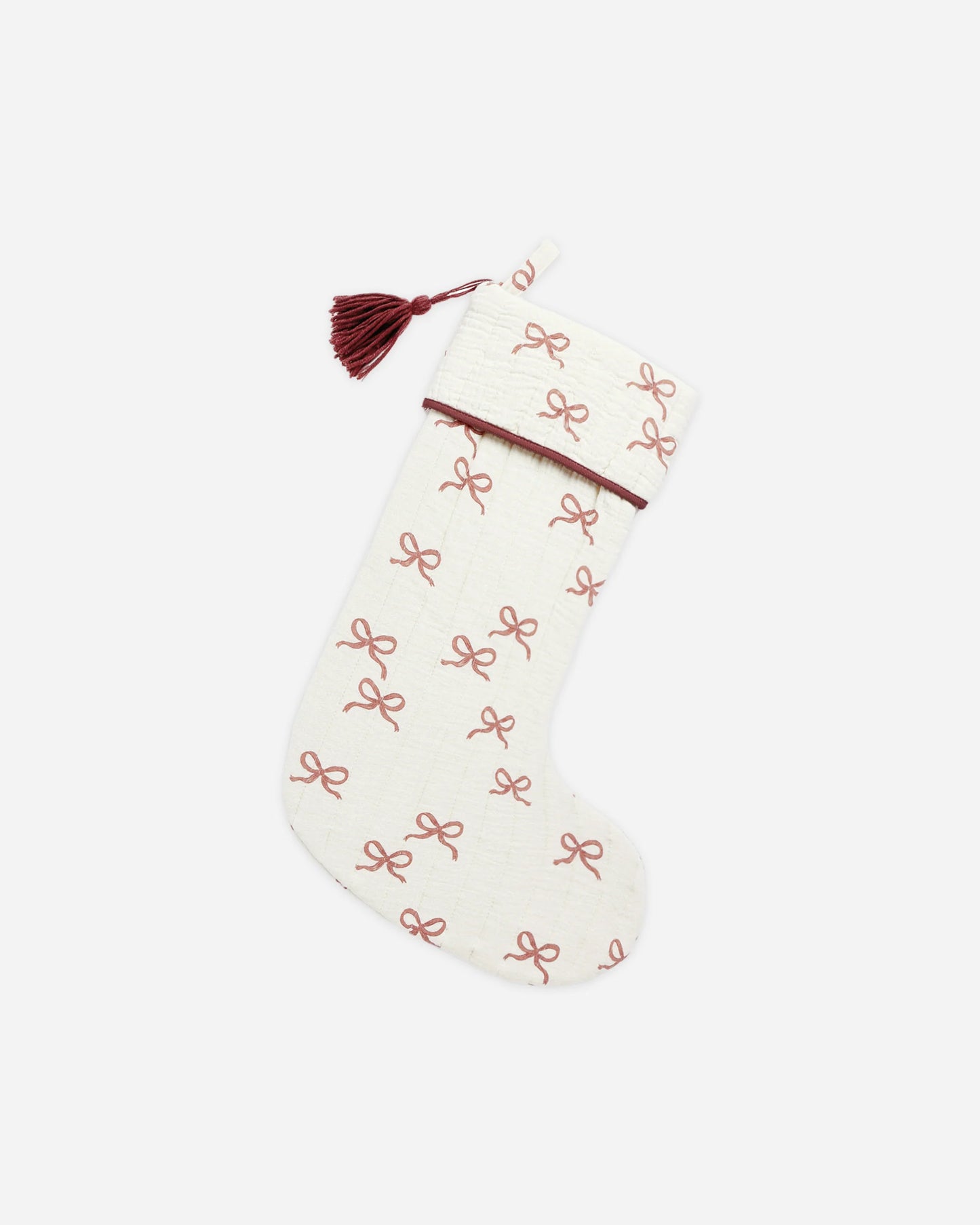 Christmas Stocking || Ruby Bows