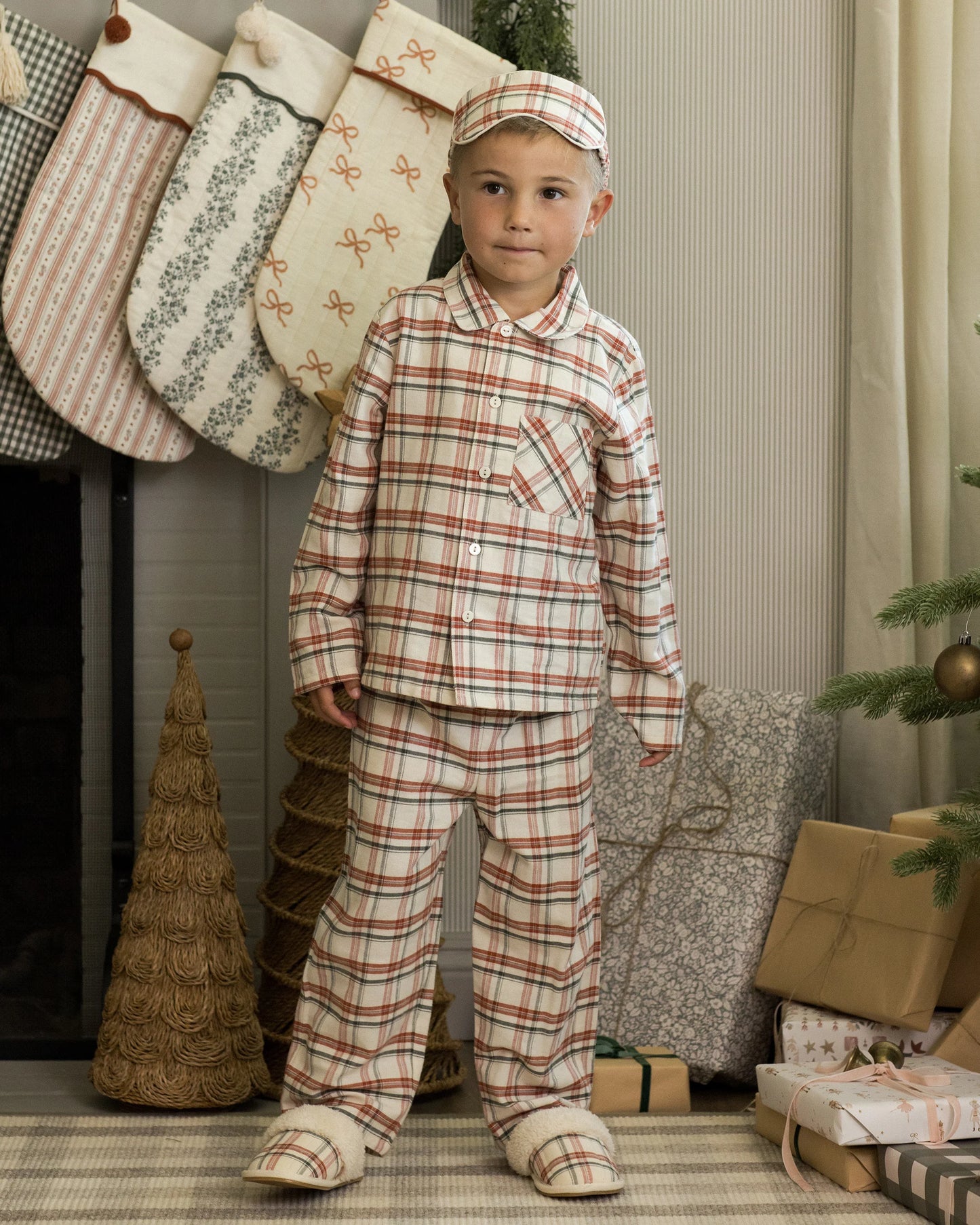 Long Sleeve Pajamas || Holiday Flannel