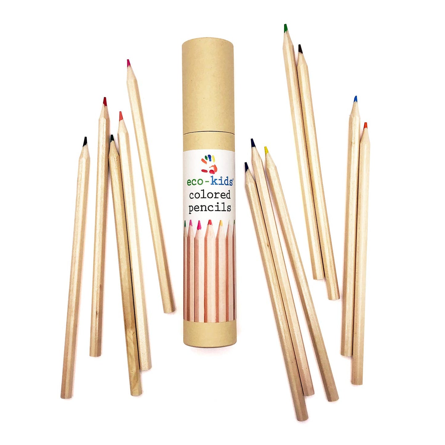 Eco kids colored pencils - case