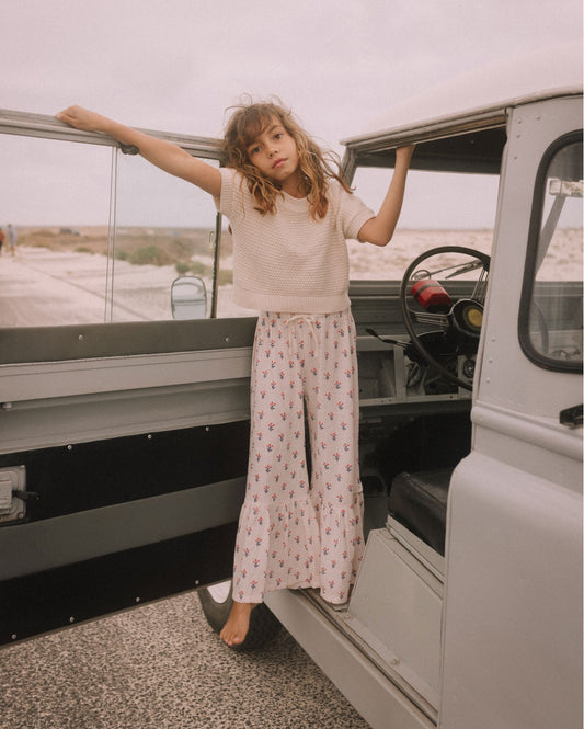 Capri Pants || Rose