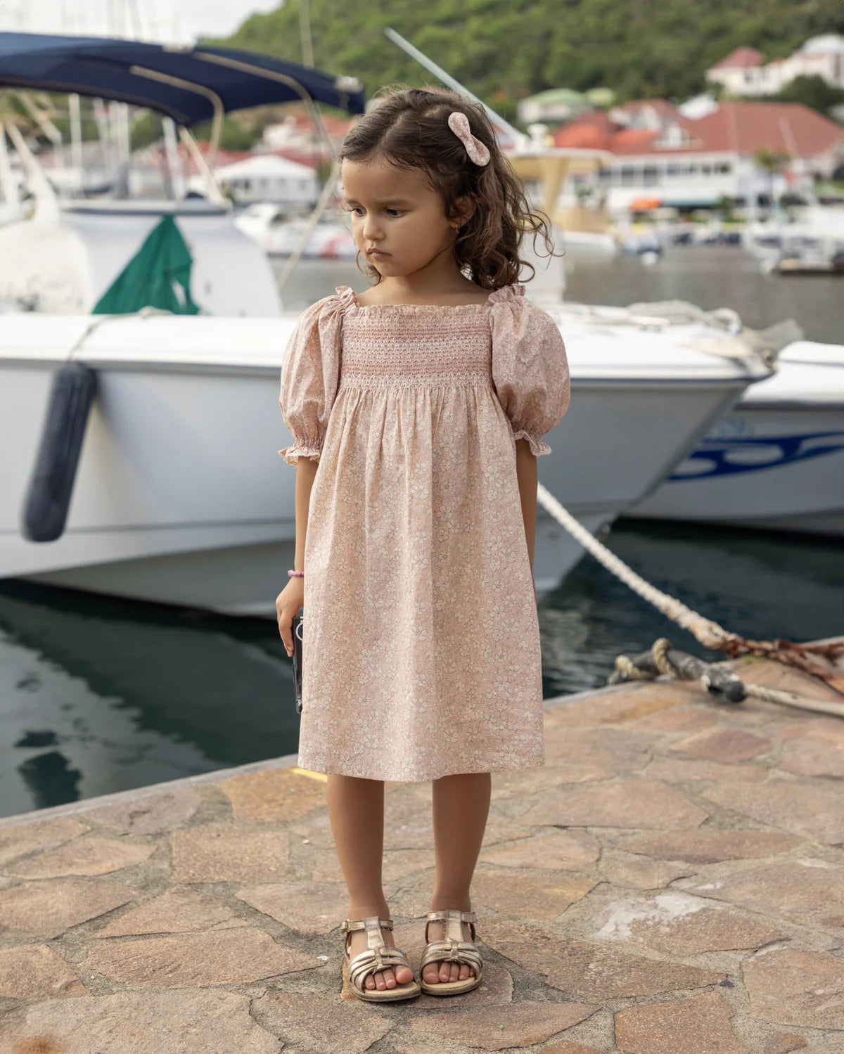 Caroline Dress || Garden Flower