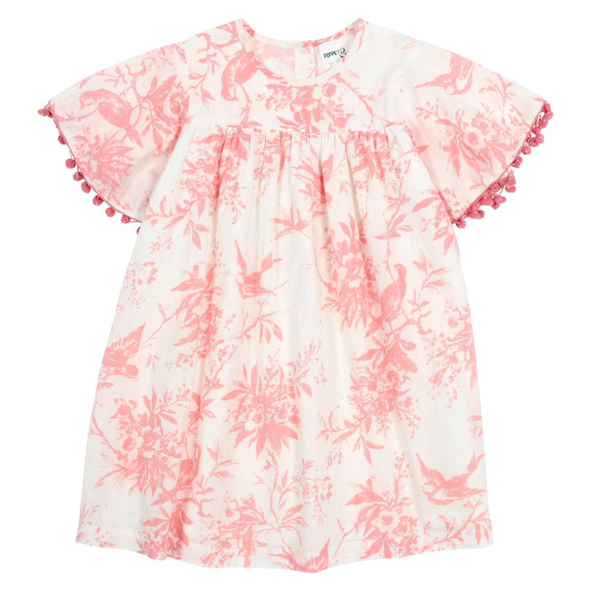 Cascade Sleeve Dress