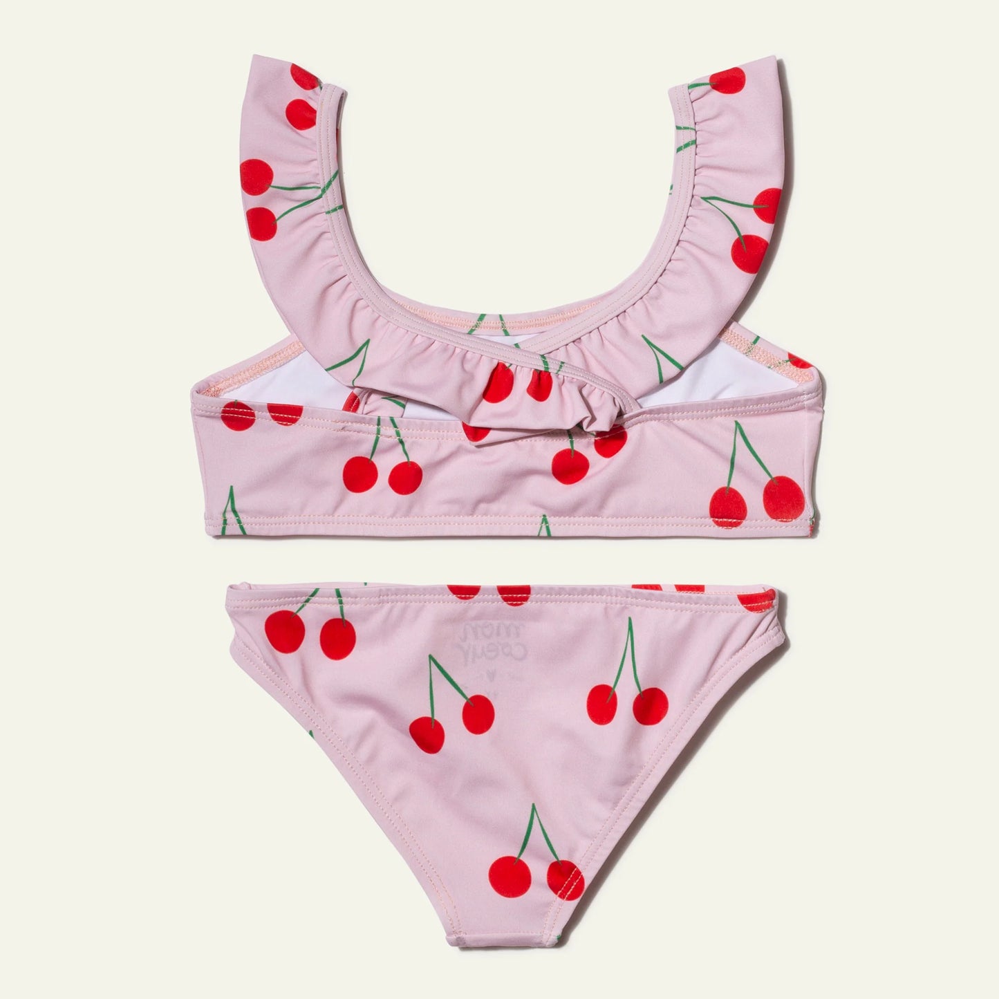Girls Ruffle Bikini || Cherry