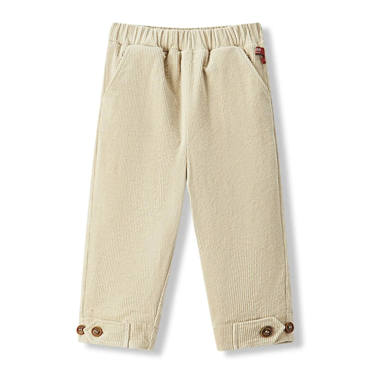 Corduroy Pocket Pants Chipmunk