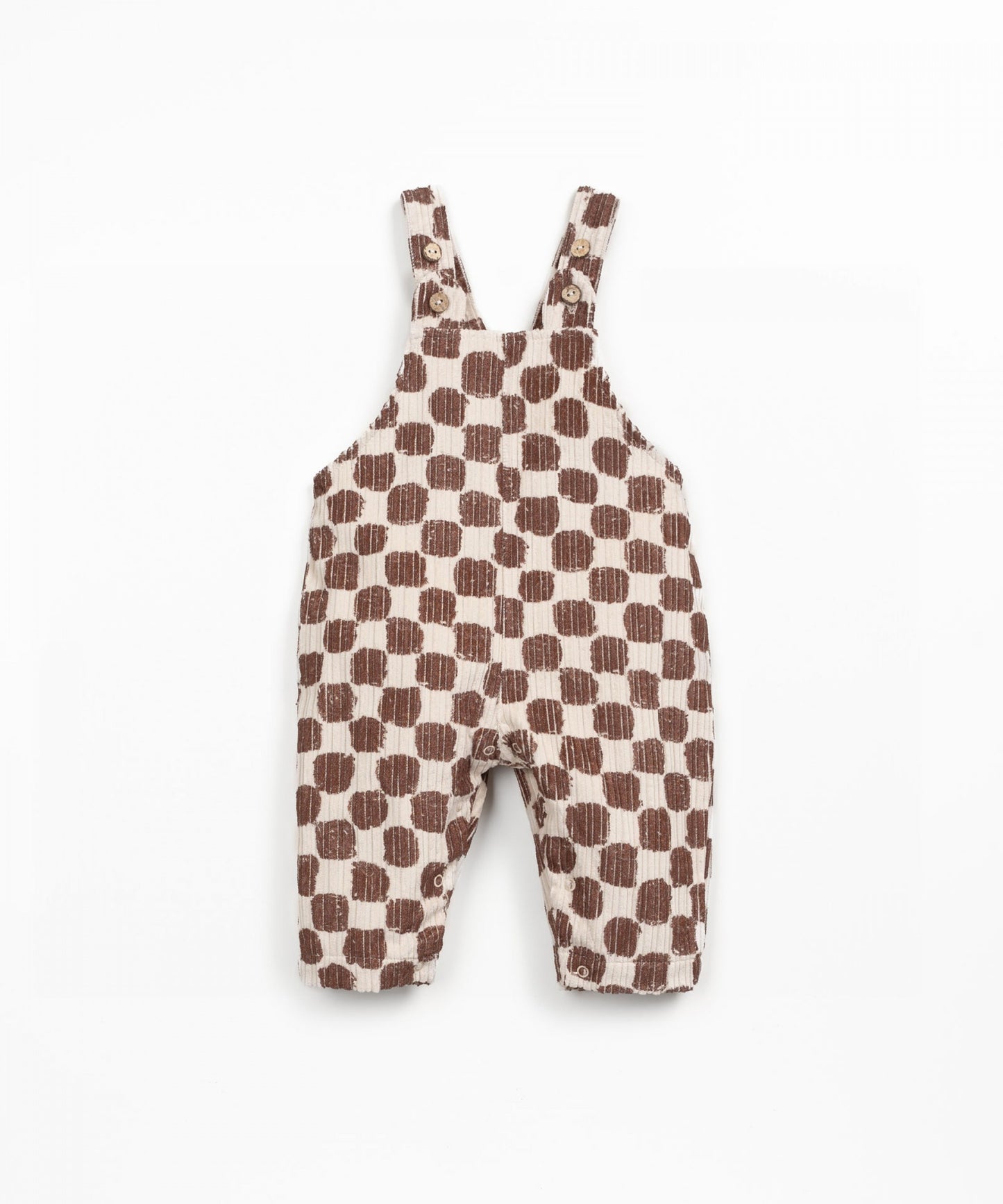 Corduroy Jumpsuit & Knit T-Shirt Set