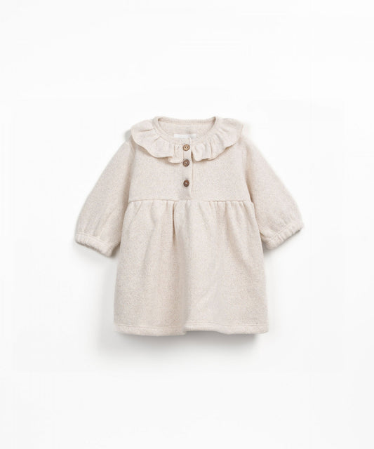 Jersey Dress with Front Opening