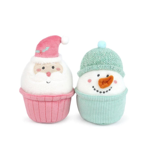 Snowman Cupcake Plush