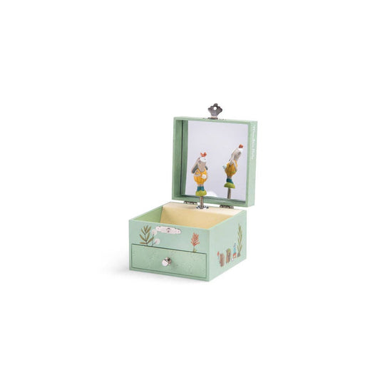 Musical jewellery box - Three Little Rabbits - Moulin Roty
