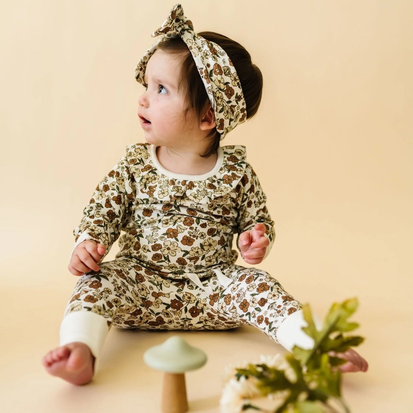 RUFFLE ONESIE PANTS SET