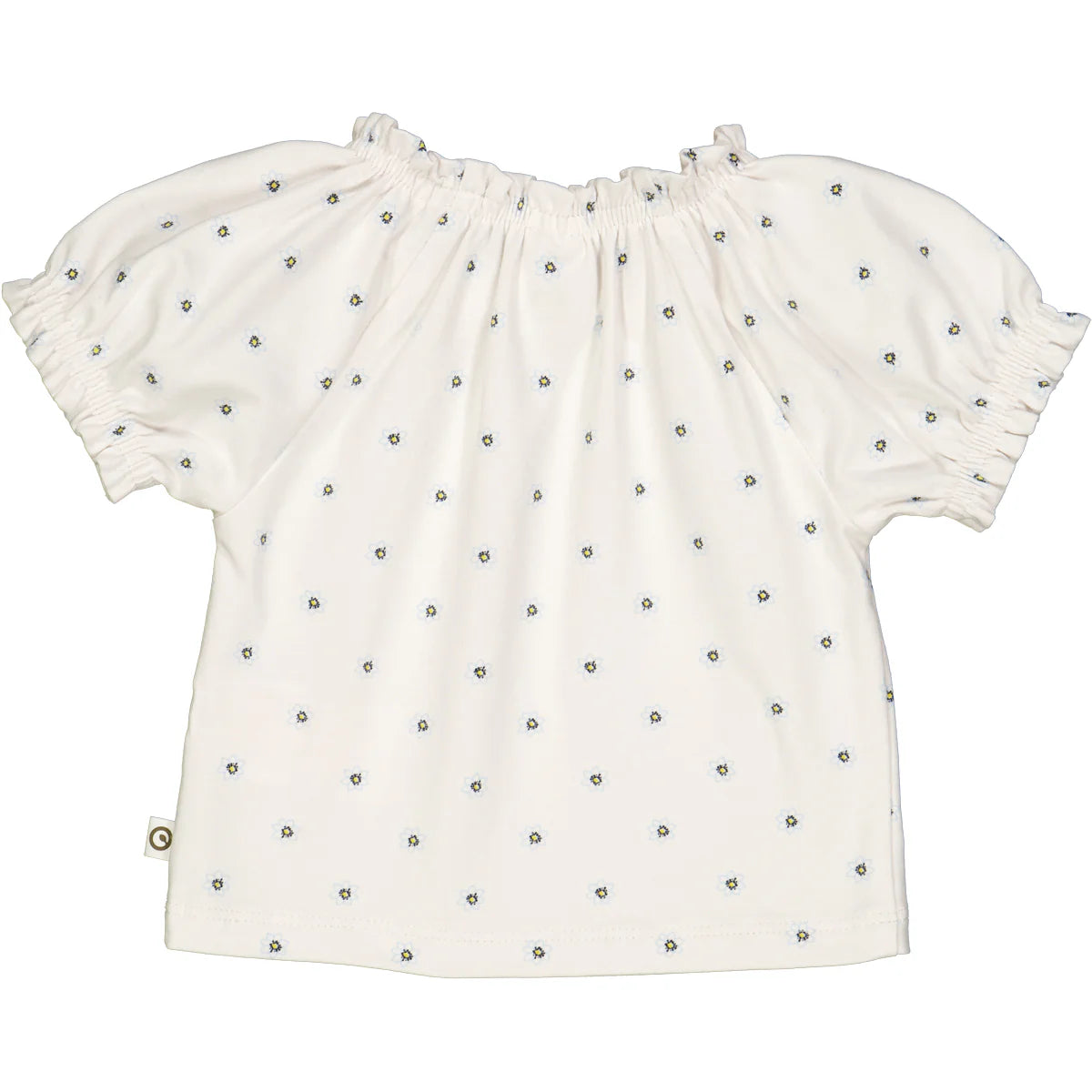 Daisy Puff Sleeve T-shirt with Floral Print + Cozy Bloomers
