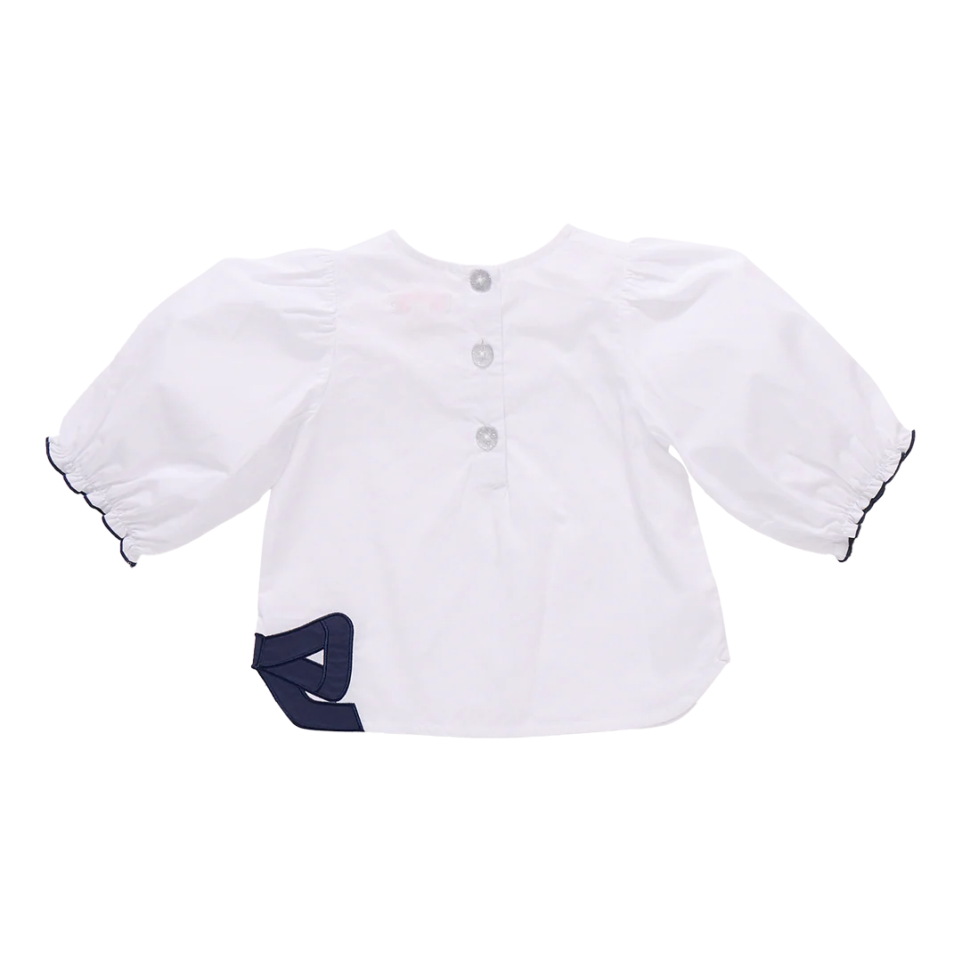 Girls Gianna Skirt & Dana Bow Top Set