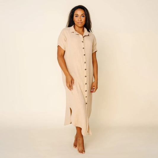 Everyday Dress Tan