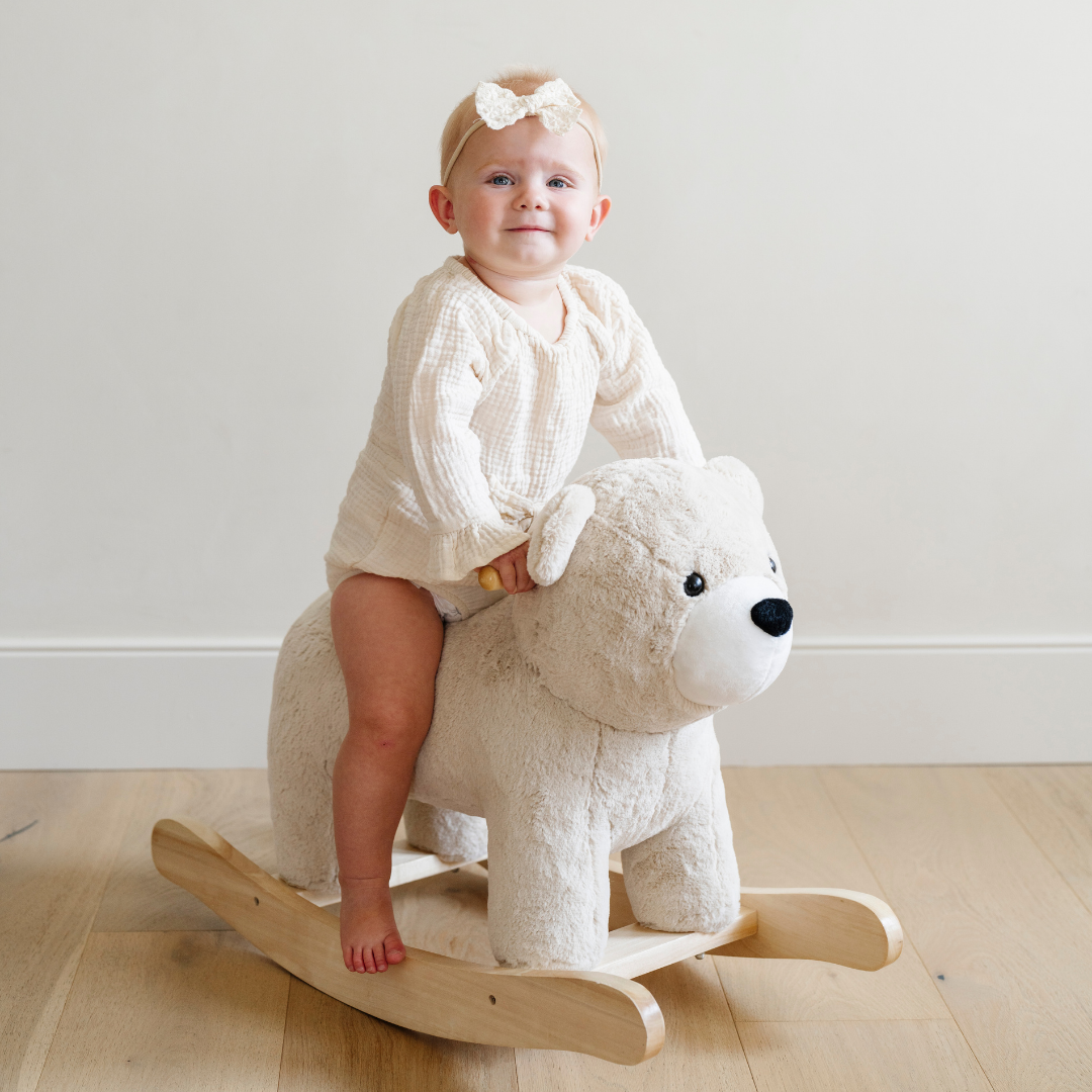 Bear Stuffed Animal Rocker