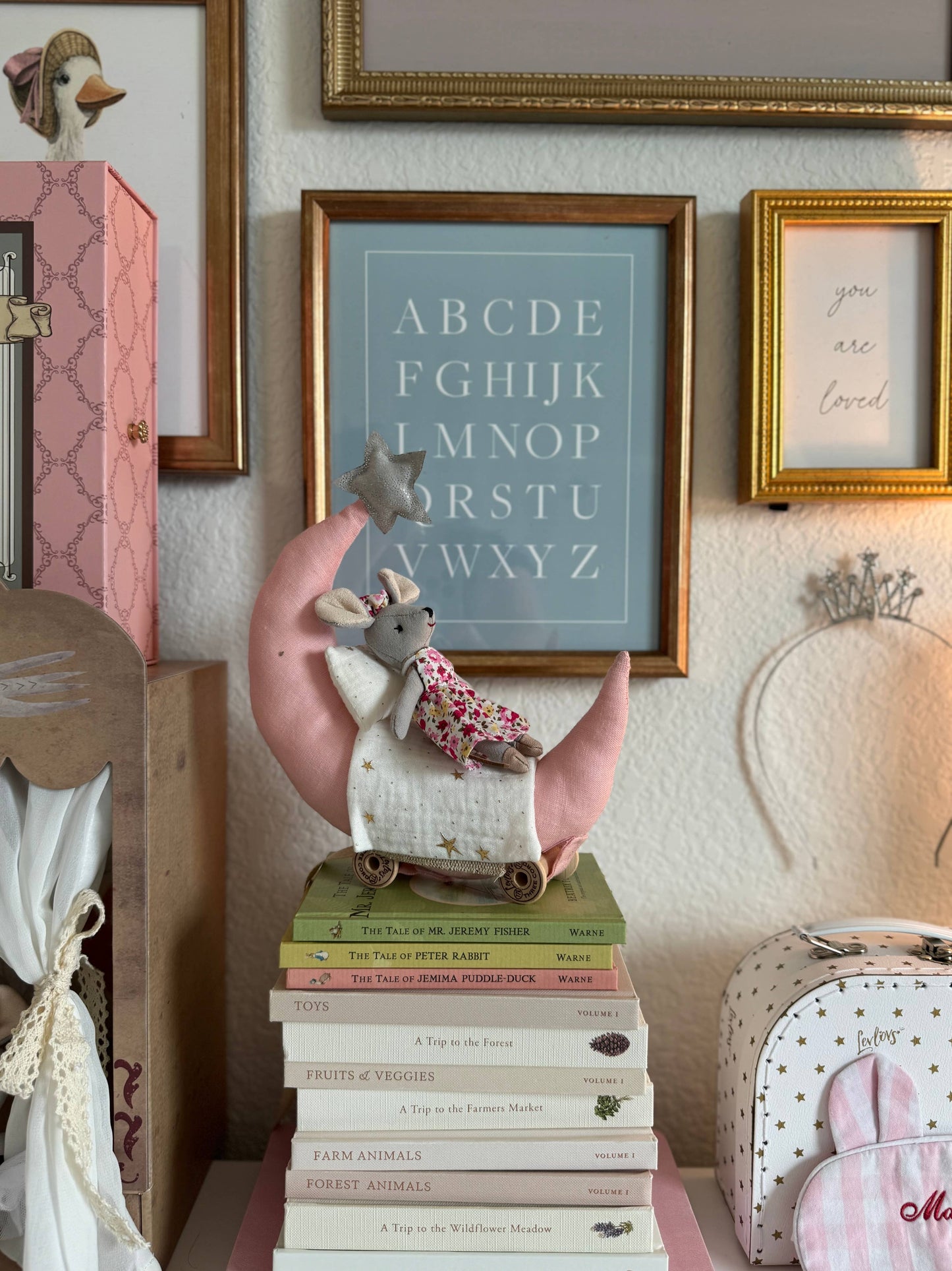 Levlovs Mouse Lulu in a Box with the Bedding Summer Gift