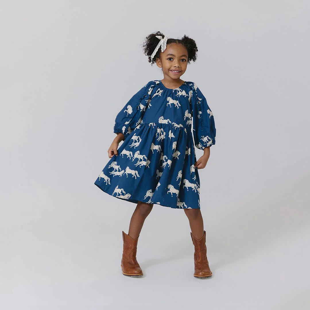 Girls Katya Dress || Horses