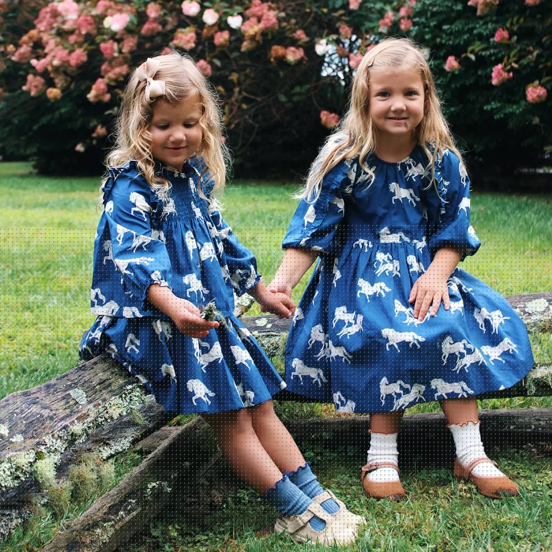 Girls Katya Dress || Horses