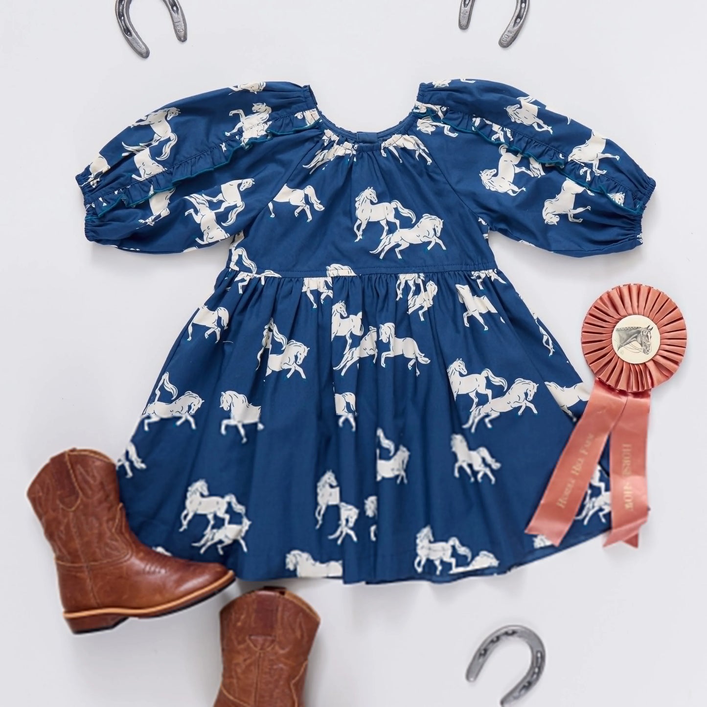 Girls Katya Dress || Horses