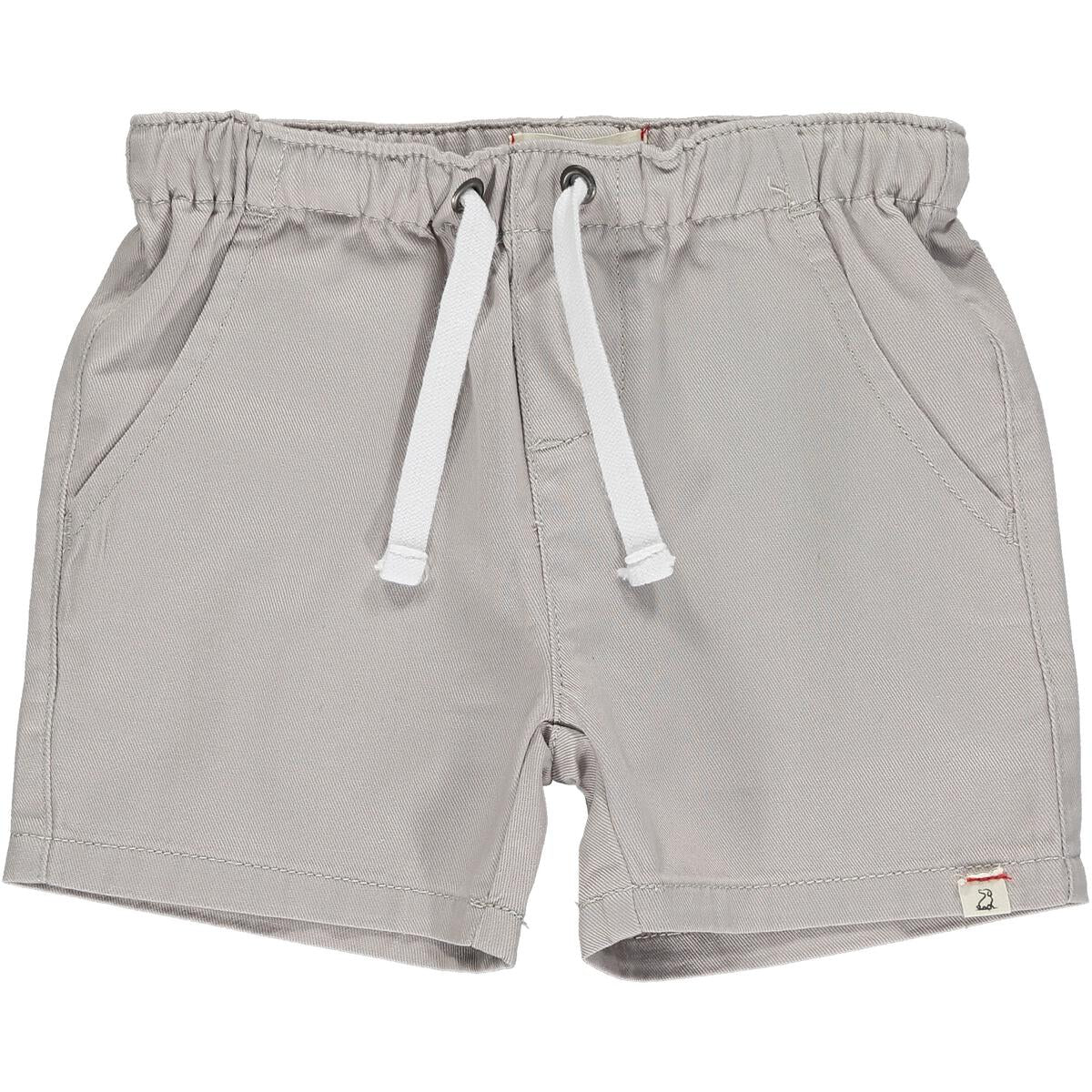 Cotton Twill Short Light Grey