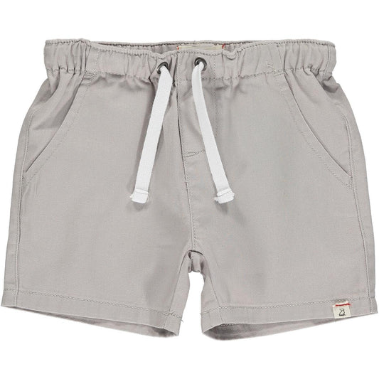 Cotton Twill Short Light Grey
