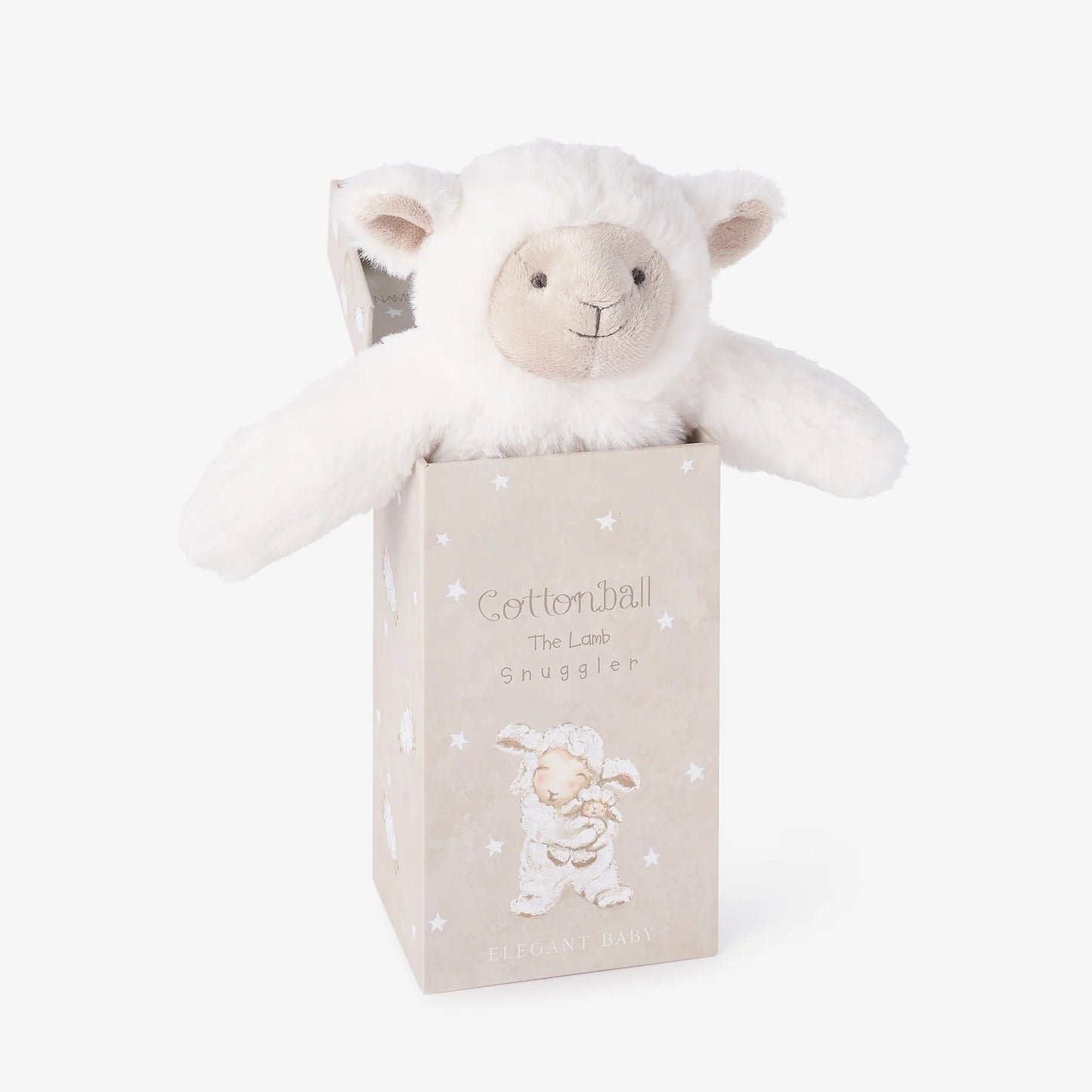 COTTONBALL THE LAMB SNUGGLER BOXED