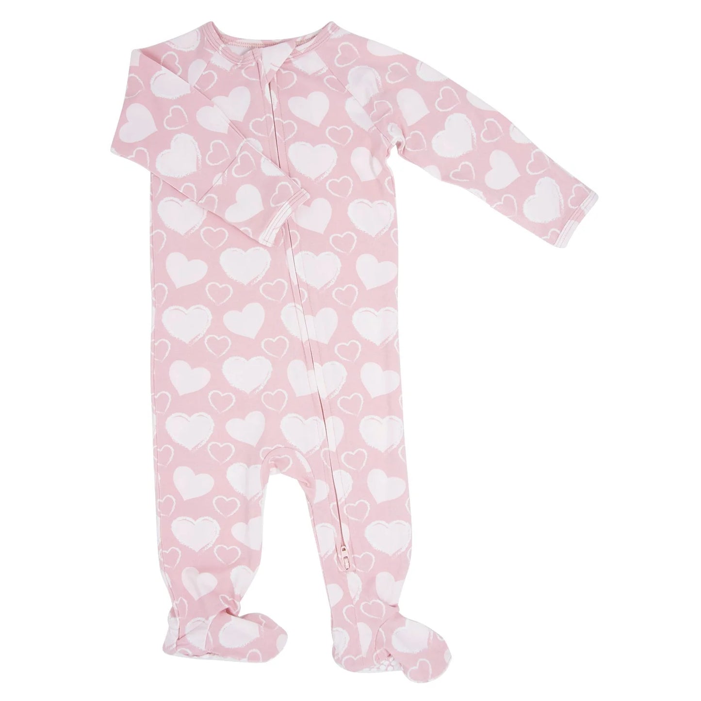 Bamboo Zipper Footie || So Much Love