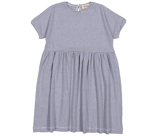 Dioa Dress || Blue Stripe