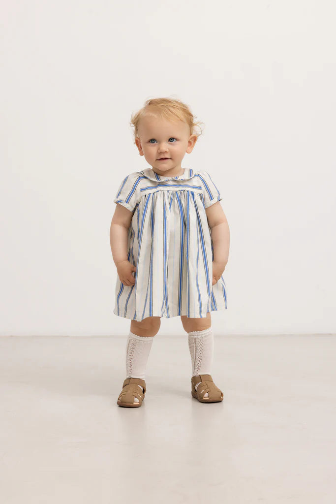 Dulla Dress || Chambray Stripe