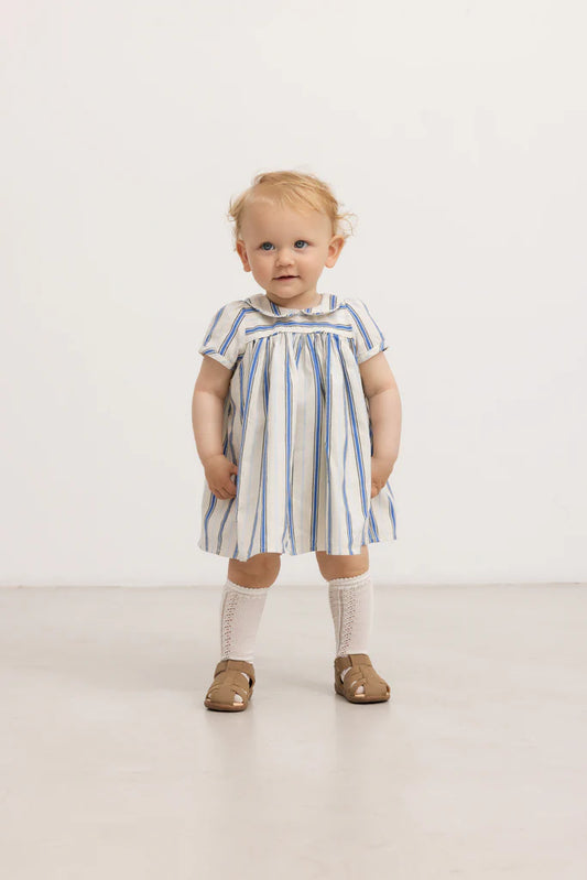 Dulla Dress || Chambray Stripe