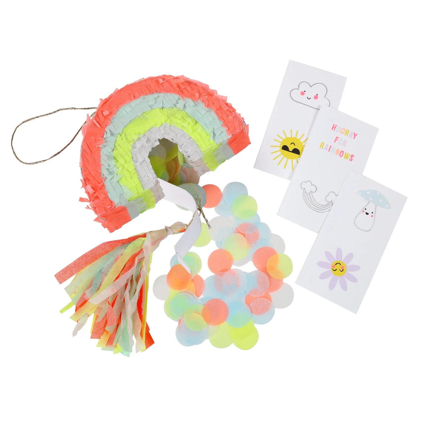 Rainbow Piñata Party Favors