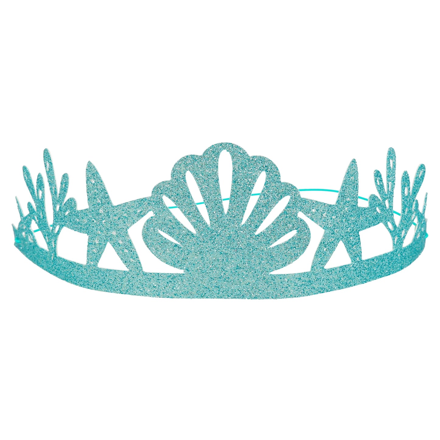 Mermaid Party Crowns-Teal (8)