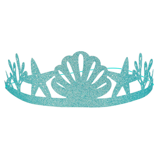 Mermaid Party Crowns-Teal (8)