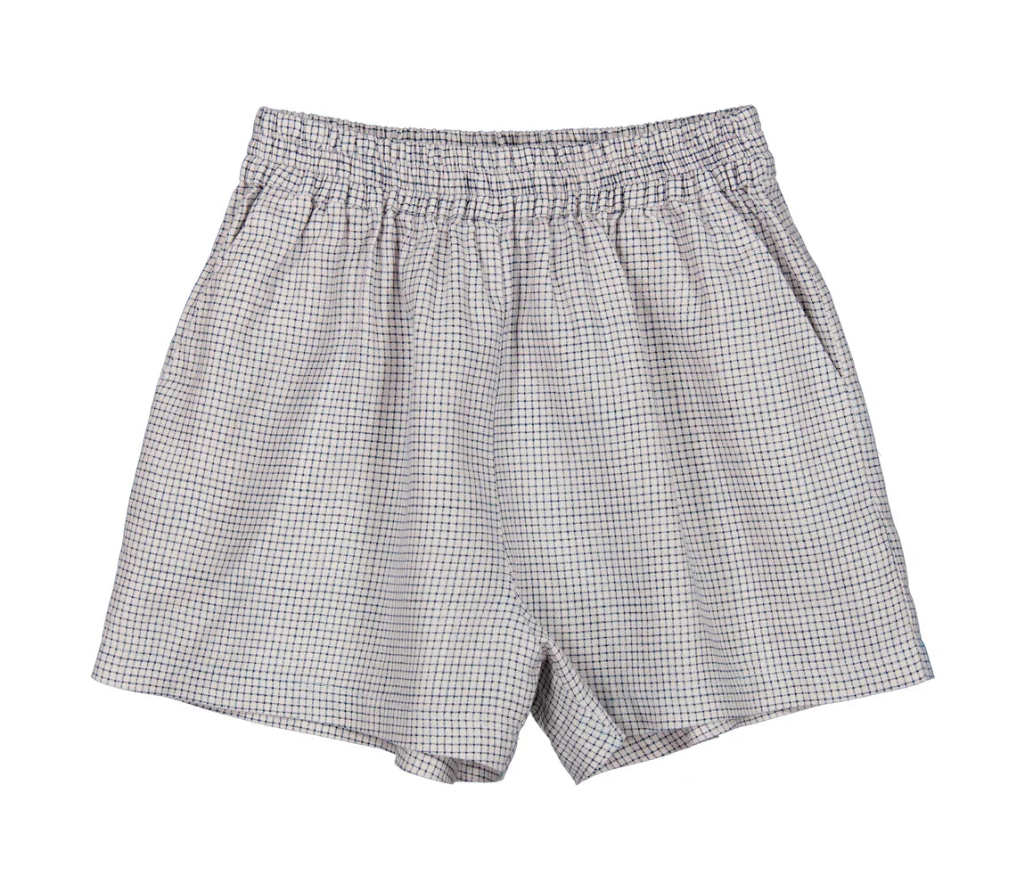 Take Shirt & Pina Short Set || Mini Check