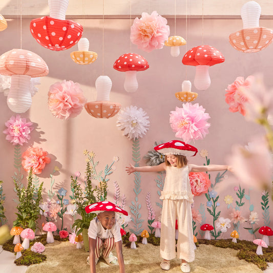 Mushroom Hanging Lanterns