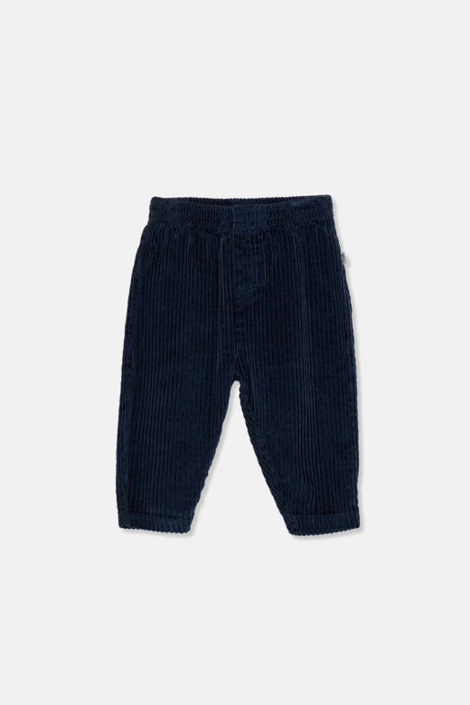 ORGANIC BABY CORDUORY PANTS NAVY