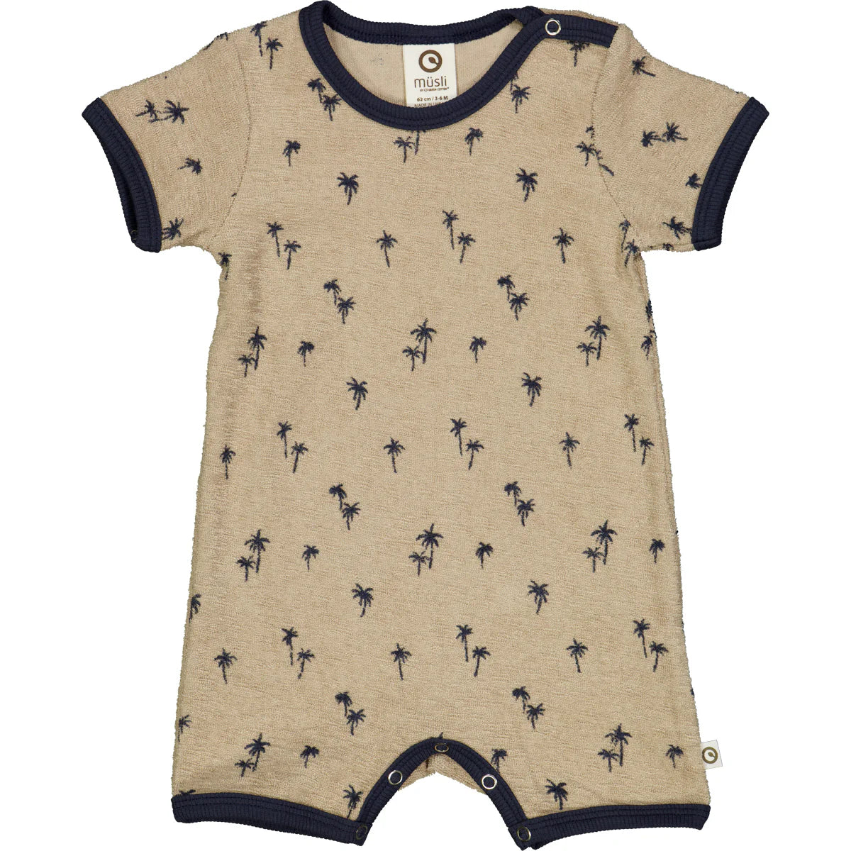 Palm Print Terry Bodysuit
