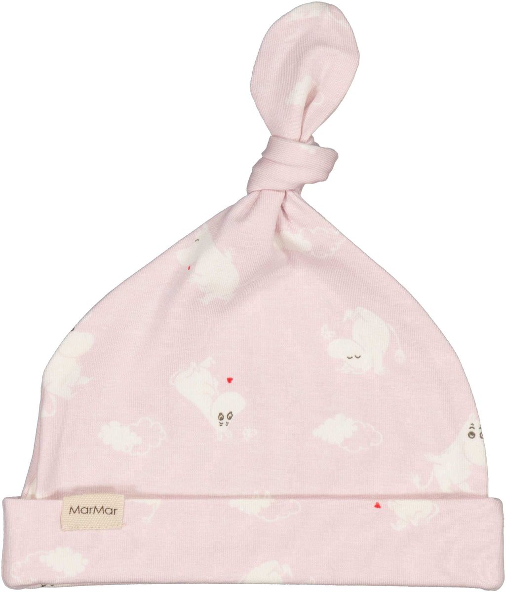 Organic Cotton Kimono Onesie, Hat & Swaddle Set   || Pink Moomin