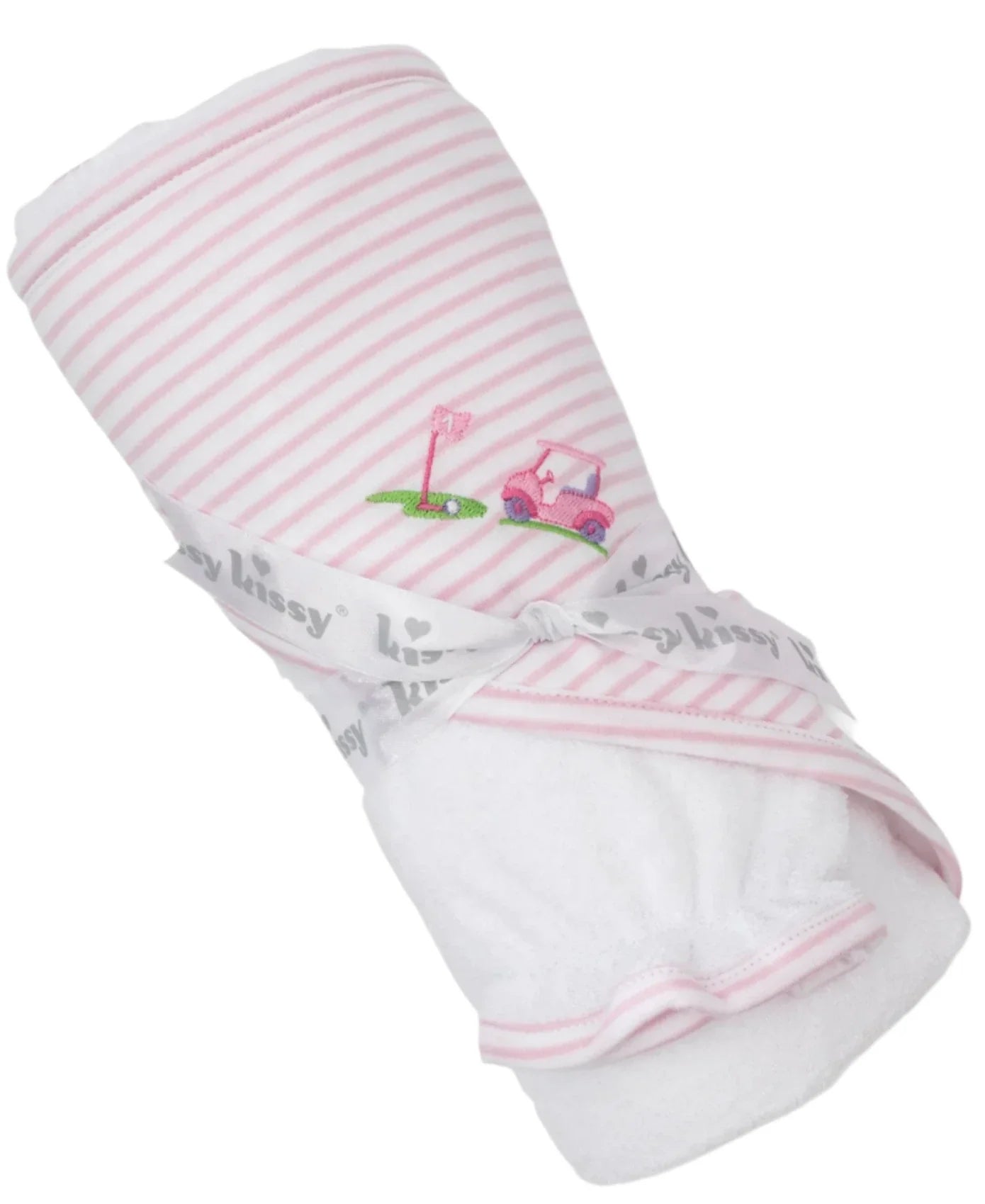 Hooded Towel & Mitt Set Golf Club Blue
