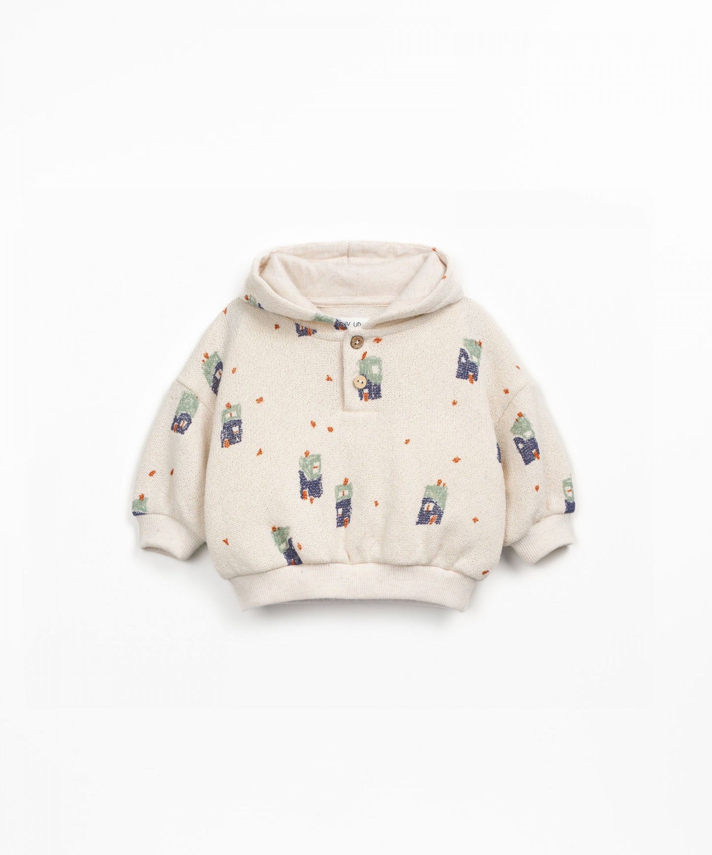 Knitted Sweater With Print
