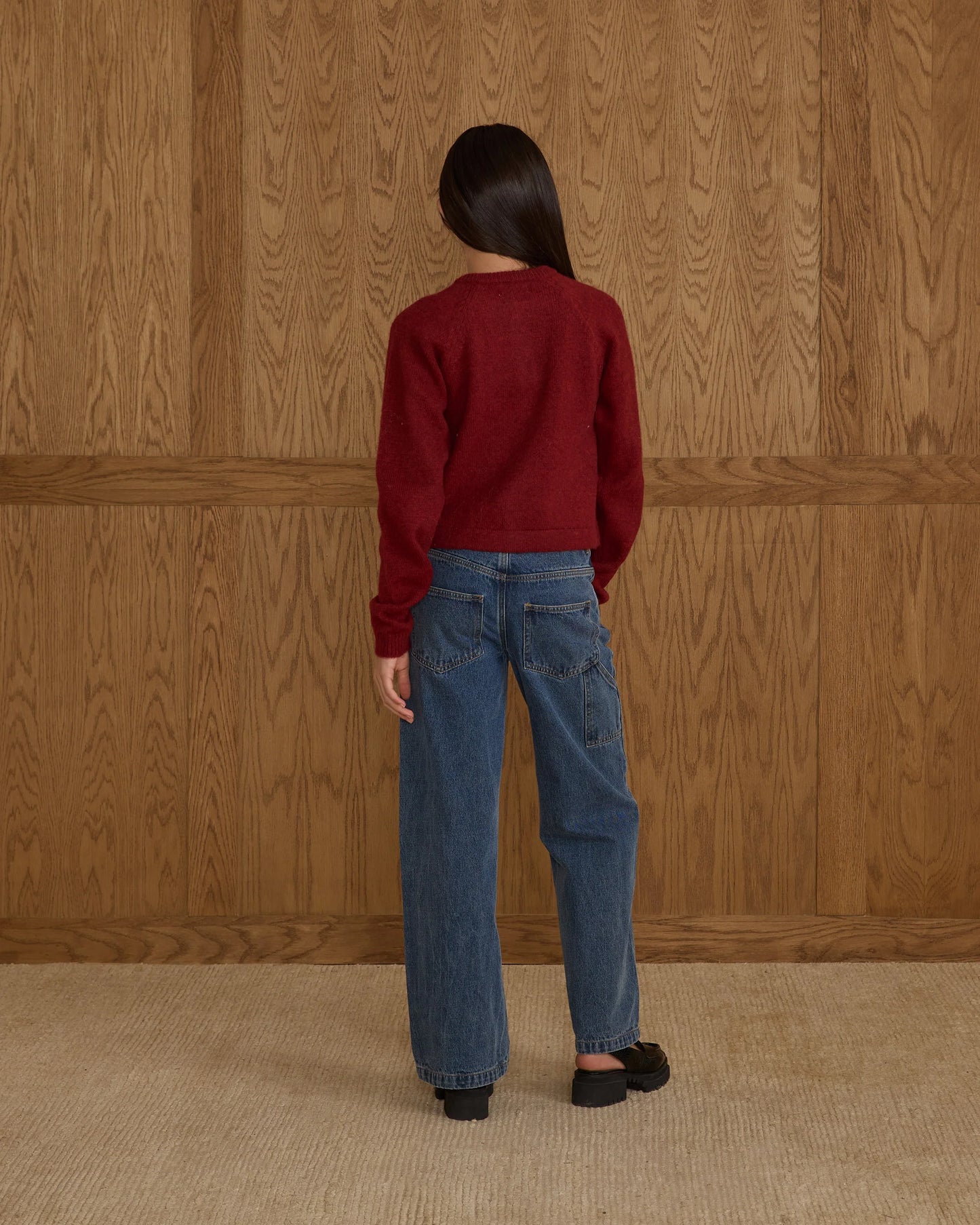 Fuzzy Cardigan || Ruby