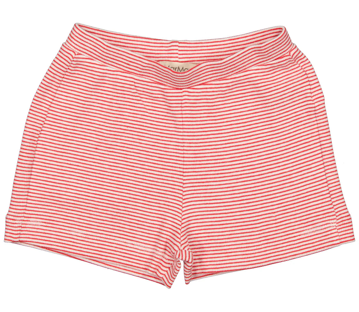 Tago, T-shirt and Shorts Set || Red Stripe