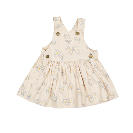 Overall Dress || Retro Bloom