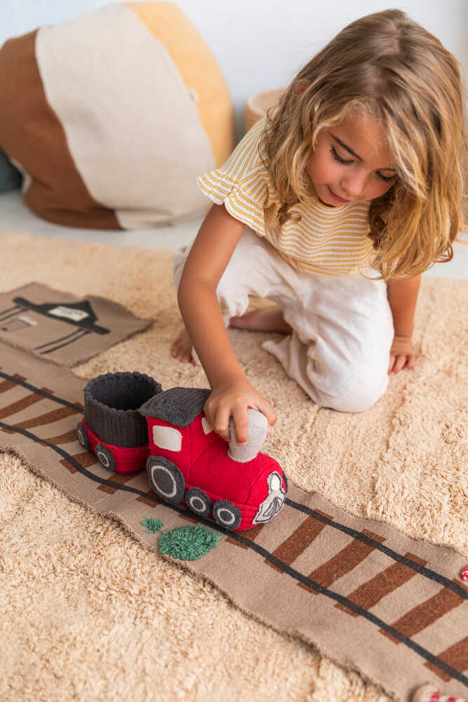 Ride & Roll Train Toy