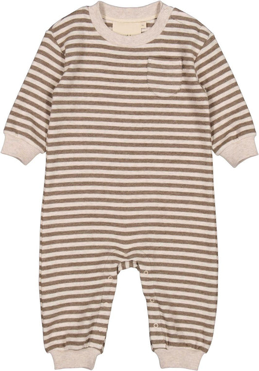 Modal Cotton Striped Romper