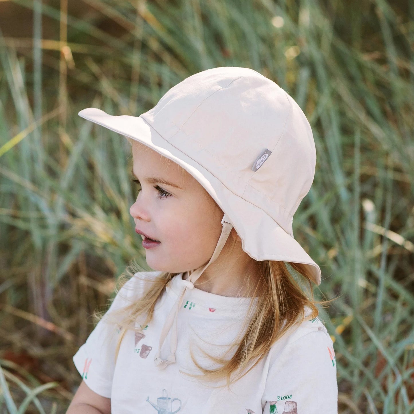 Cotton Floppy Hat || Sand